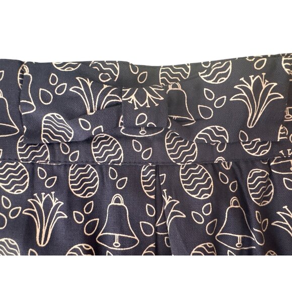 Modcloth CIRCUS Navy Vintage-Inspired Size 6 Bell Print Midi Skirt NWT - Picture 6 of 13